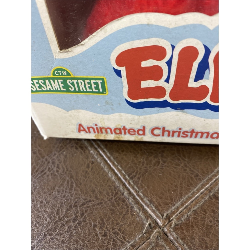 Vintage 1998 Telco Elmo Animated Christmas Figure Plush Sesame Street Jim Henson - Picture 16 of 17